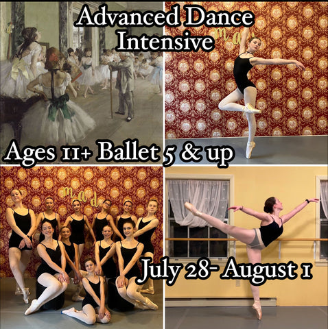 4. Advanced Summer Dance Intensive Camp: July 28-August 1 (Ballet 5+)